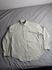 Ralph Lauren Classic Fit Button Up Shirt Mens Size XL Colorful Plaid Preppy NEW