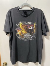 Harley Davidson Xl Eagle Graphic T Shirt Vintage