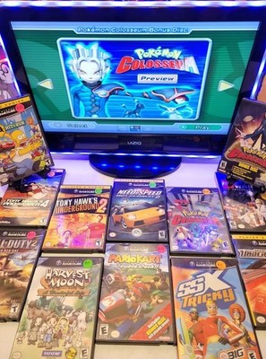 Nintendo GameCube Pikmin Mario Party Starfox Zelda Smash Bros Batman - U Pick