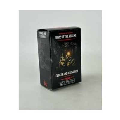 WizKids Promo Minis 28mm Evoker Und Illusionist (Gratis RPG Tag 2023) Neu