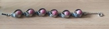 Armband Designer  835 Silber Rhodochrosit 