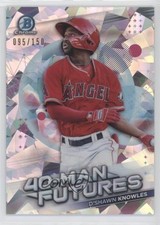 2021 Bowman Chrome 40-Man Futures Atomic Refractor 95/150 D'Shawn Knowles 0o6v