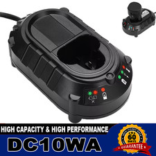 Image of Fast Battery Charger For Makita BL1013 BL7010 DC10WA 10.8V/12V Li-ion Battery