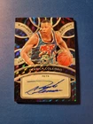 Derrick Coleman 2024 Panini Spectra Radiant Signatures Prizm Auto #23/75