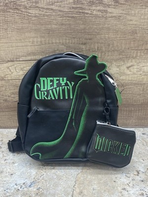 Defy Gravity Wicked The Movie 2024, Faux Leather  Mini Backpack NWT Elphaba