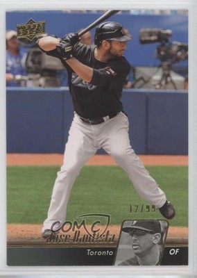 2010 Upper Deck Gold 12/99 Jose Bautista #517 0it8