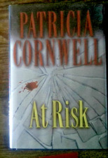 Product Image: Signed Patricia Cornwell At Risk Novel Crime Thriller Suspense Hardcover Book