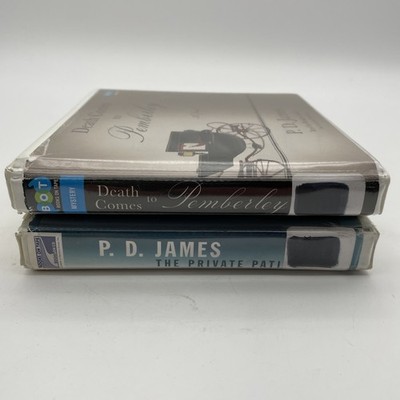 P.D. James - Lot of 2 Audiobooks on CD (See Pictures for Titles) Unabridged
