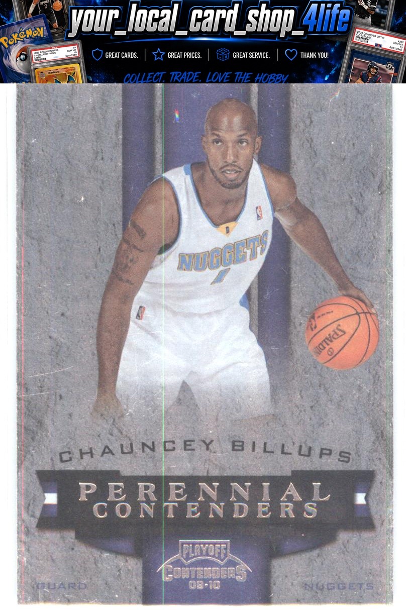 2009-10 Panini Playoff Contenders Perennial Contenders #5 Chauncey Billups