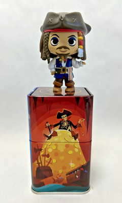 Funko Disney Treasures Mystery Minis  Captain Jack Sparrow  w/ Tin Box 2017