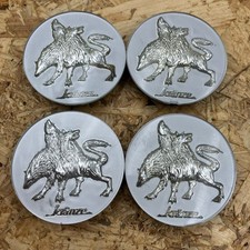 Weds Kranze Cerberus 1 Centre Cap SET - Silver & Chrome - Cerberus 2 & LXZ