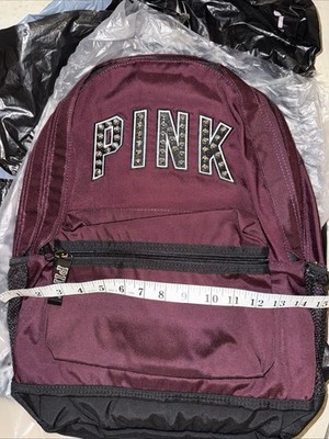 New Victoria Secret PINK Bling Burgundy Red Campus Laptop  display picture 2