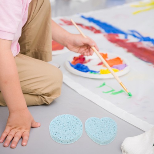 Water Absorbent Artist Sponge Blue Reusable Durable Painting and Craft Tool - Afbeelding 8 van 19