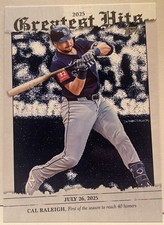 2026 Topps Series 1 Baseball #GH-8 Cal Raleigh Greatest Hits Mariners