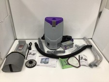 PROTEAM Backpack Vacuum 107786,65 cfm Air Flow, 16.4 lb Wt,63 dB Sound Level