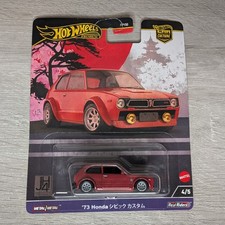 Hot Wheels Car Culture 2024 Japan Historics 4 - '73 Honda Civic Custom - New