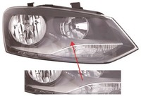 Hauptscheinwerfer Alkar 2766110 FüR Polo 6R1 VW 6C1 PY21W 5 TDI TSI Bifuel GTI