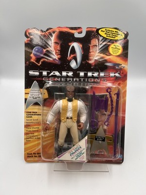 Star Trek Generations Lieutenant Commander Worf im 19th Century Outfit 1994 Neu