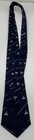 Atkinsons Navy Blue Silk Necktie — photo 2