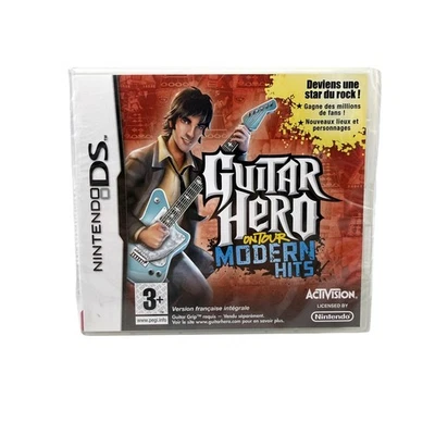 Guitar Hero On Tour Modern Hits Nintendo DS NEUF SOUS BLISTER NEW SEALED RARE - Photo 1/3