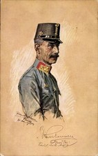 Künstler Ak Kaiserliche und königliche Armee, Heerführer, Signatur - 11485901