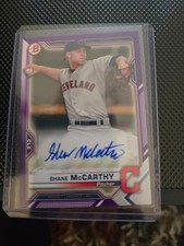 Shane McCarthy Bowman Auto Autograph Prospect /250