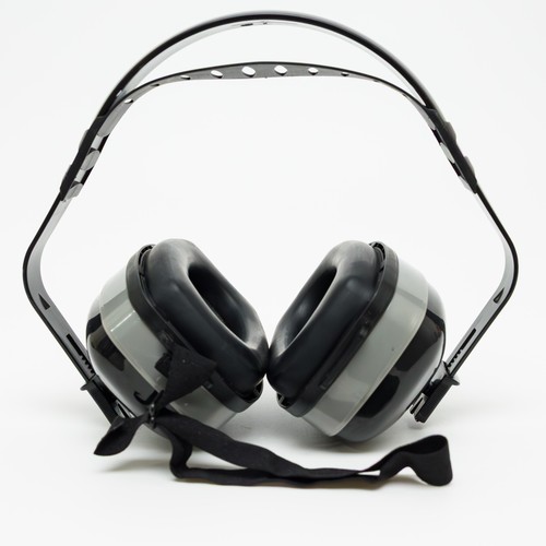 Howard Leight V3S Hearing Protection Earmuffs Black Gray Size Small Overhead