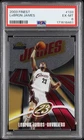 Topps 2003-04 Finest LeBron James #133 Cavaliers Rookie /999 PSA 6 Card