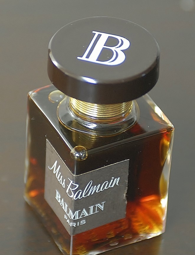 Vintage MISS BALMAIN by BALMAIN splash PURE PARFUM 1 oz 28ml OLD