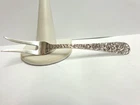 Sterling Silver pickle fork Repousse by S Kirk & Son sz 4.50 in lg wgt 15.3 grms