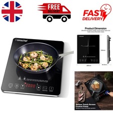 Compact Induction Cooker with High Power Output: Timer & Safety Lock Included