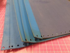 6 Toko Offset Printing Blankets 5 12-3/8" x 20-3/8", 1 11.5" x20.5" 3-ply