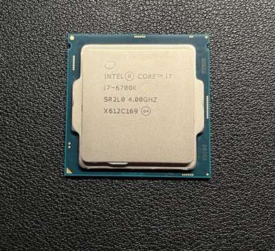 Intel Core i7-6700K / SR2L0 4.00GHz CPU Processor removed from working computer