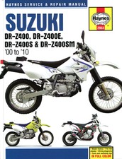 HAYNES 2933 MANUALE DI OFFICINA PER SUZUKI DR-Z 400 S 2003