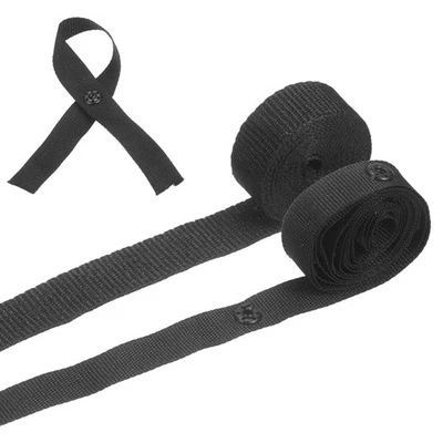 Attaches pour couette, clips pour retenir l'édredon (64mm, noir) - Photo 1/4