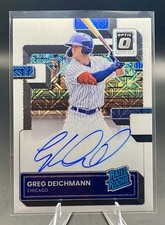 GREG DEICHMANN  - 2022 Optic Rated Rookie Auto /99 White Mojo Refractor #RRS-GD