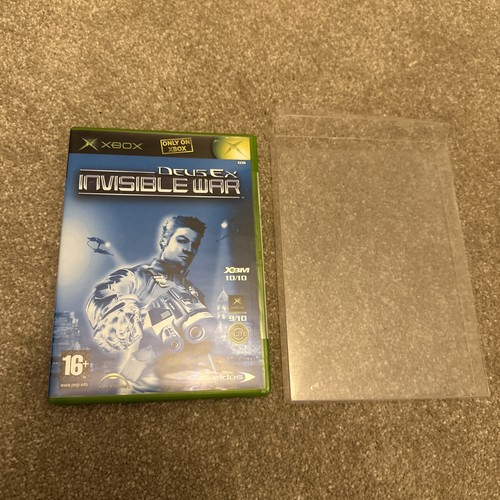 Deus Ex: Invisible War Original Xbox 2003 Spiel mit Box Protector