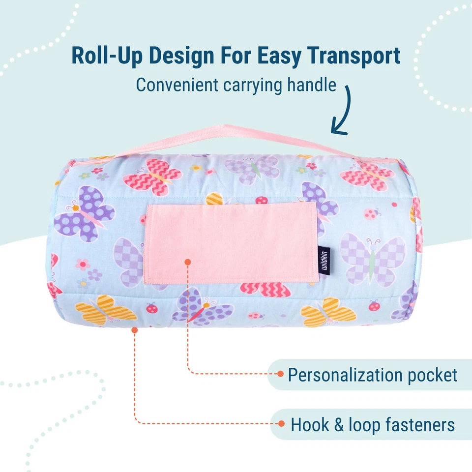 Kids Original Nap Mat – Cozy Kids Sleep Mat with Pillow, Ideal for School & T... - Image 4 of 4