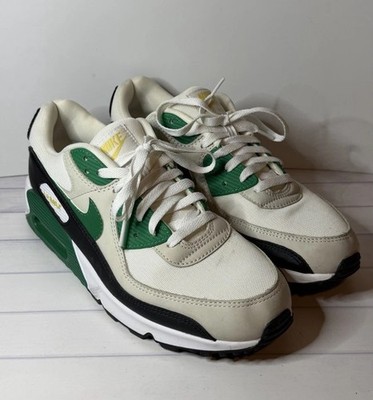 Nike Air Max 90 Mens Size 11 Shoes White Green Black Gold Malachite Air Jordan