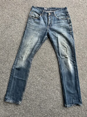 VINTAGE Jeans Herren s. Oliver QS ''Pete'' W31 / L34 used Look blau