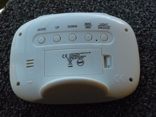 Picotime Made in Germany, Digital Backlight LED Display Desk Alarm Clock - NEW ! - Picture 2 of 3