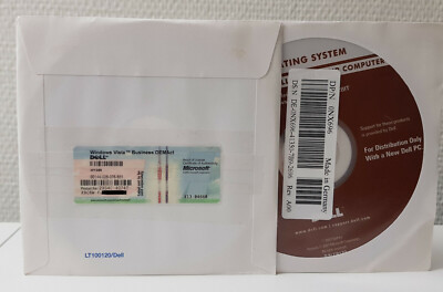 Microsoft Windows Vista Business - Englisch - 32 Bit - Dell