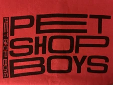 Vintage 80s Rare Pet Shop Boys Please Album Promo Sweatshirt Large EMI America