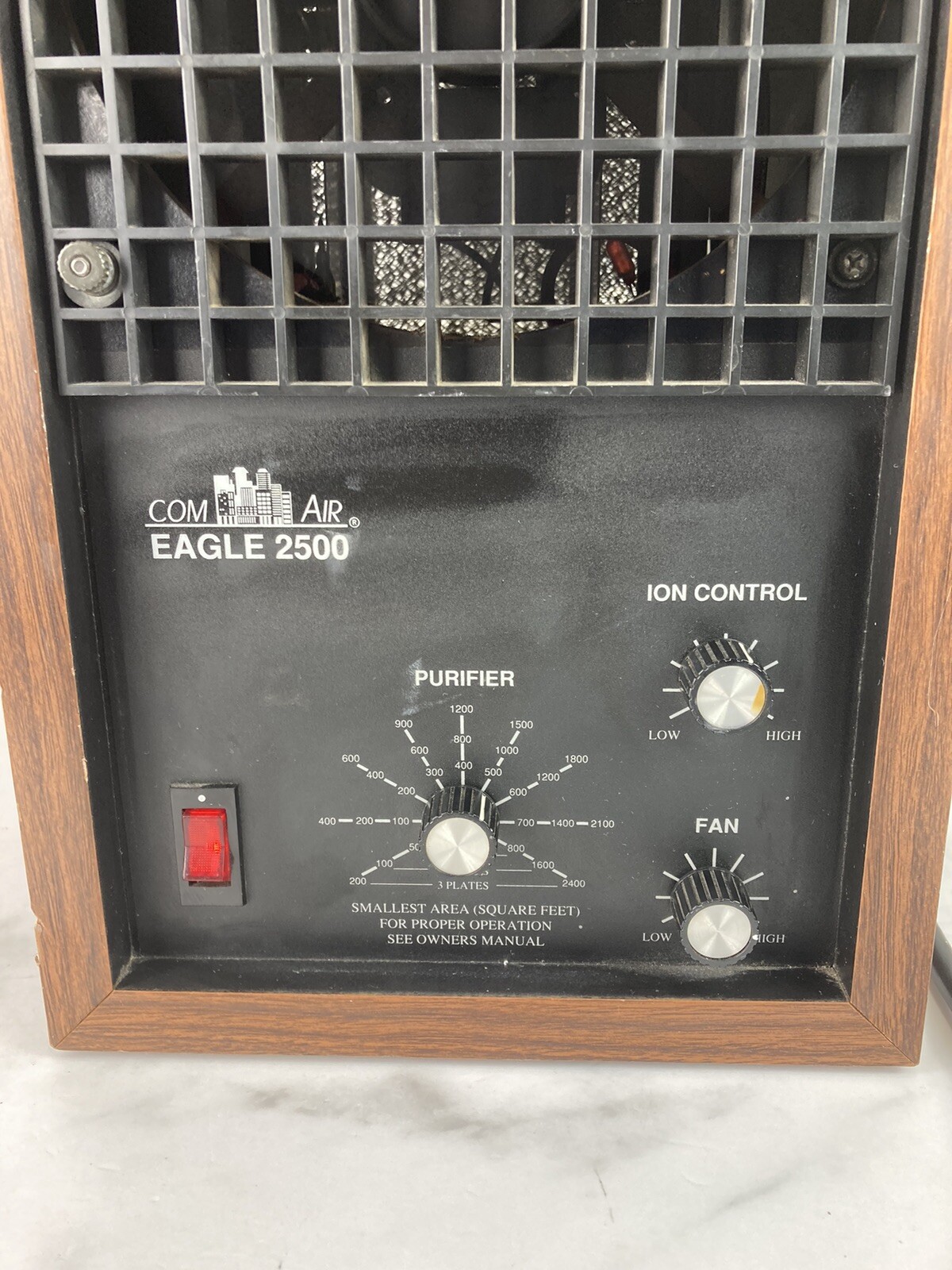 Ecoquest ComAir Vollara Eagle 2500 Ozone/Ion Air Purifier eBay