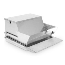 Steel Automatic Chicken Feeder Standard Size 20lb Feed for 6-12 Chickens