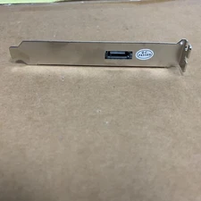 Syba Dual Port L-Type Internal to L-Type External Sata Bracket SATA2ADT-A3