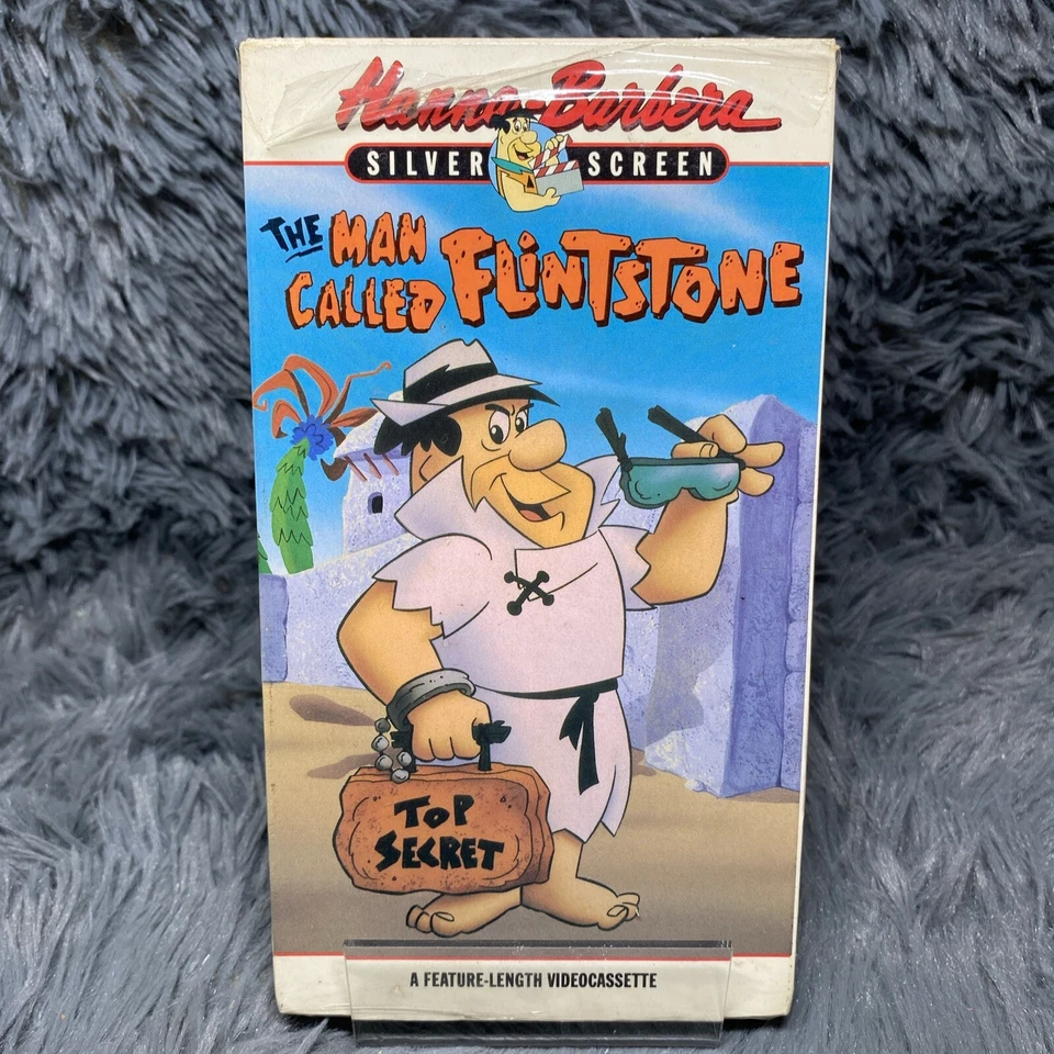 The Man Called Flintstone VHS 1989 Hannah Barbera Silver Screen Series Classic - Image 2 of 4