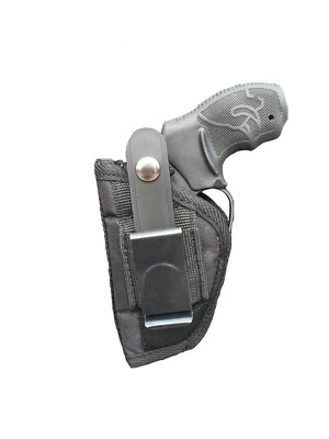 Nylon Belt or Clip on Gun Holster for Smith & Wesson 629, 657 (6 Shot)