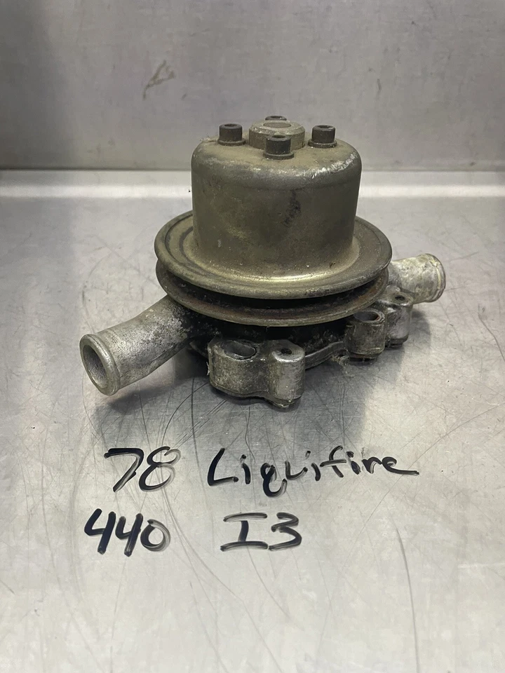 76 77 78 John Deere Liquifire 440 OEM Water Pump Assembly - Image 3 of 4