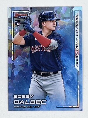 Bobby Dalbec 2021 Bowman's Best Rookie Craftmanship Atomic Refractor RC #RC-10